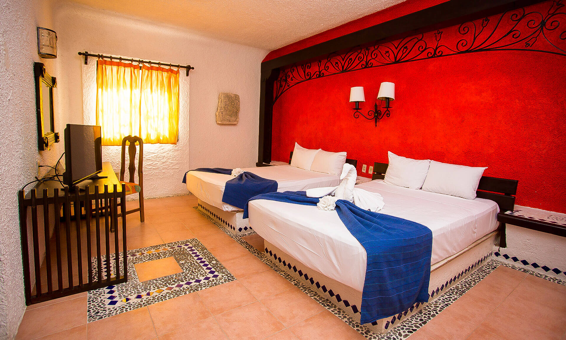 Habitaciones con dos camas | Hotel & Spa Xbalamqué Cancún Centro